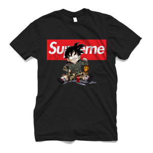 GOKU DRAGON BALL BAPE SUPREME Men's T-Shirt GOKU DRAGON BALL BAPE SUPREME Men's T-Shirt