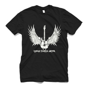 HEAVY METAL FUCKING GUITAR ANGEL Men's T-Shirt HEAVY METAL FUCKING GUITAR ANGEL Men's T-Shirt