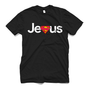 JESUS IS MY SUPERHERO Men's T-Shirt JESUS IS MY SUPERHERO Men's T-Shirt