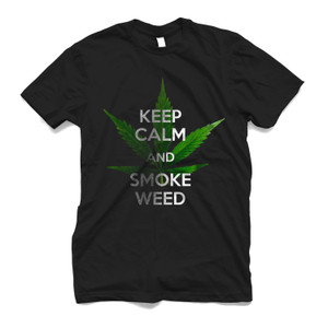 KEEP CALM AND SMOKE WEED Men's T-Shirt