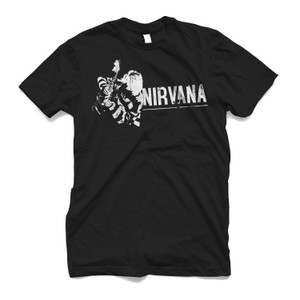 KURT COBAIN NIRVANA ROCK BAND Men's T-Shirt KURT COBAIN NIRVANA ROCK BAND Men's T-Shirt