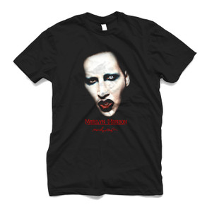 MARILYN MANSON SINGER SILHOUETTE Men's T-Shirt