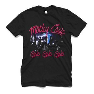 MOTLEY CRUE METAL BAND GIRLS Men's T-Shirt MOTLEY CRUE METAL BAND GIRLS Men's T-Shirt
