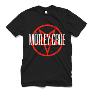 MOTLEY CRUE METAL BAND LOGO Men's T-Shirt
