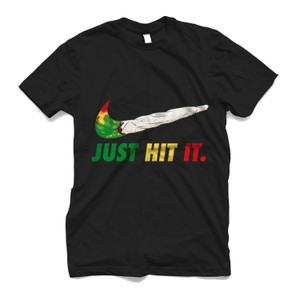 NIKE JUST HIT IT CANNABIS Men's T-Shirt NIKE JUST HIT IT CANNABIS Men's T-Shirt