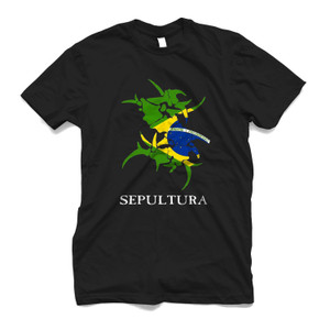 SEPULTURA BRAZILIAN METAL BAND Men's T-Shirt SEPULTURA BRAZILIAN METAL BAND Men's T-Shirt