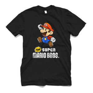 SUPER MARIO BROS NEW Men's T-Shirt SUPER MARIO BROS NEW Men's T-Shirt