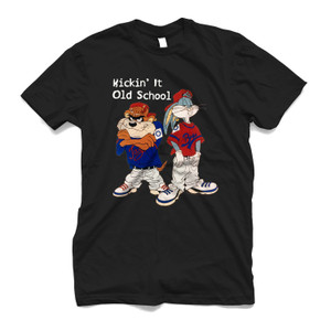 TAZMANIA & BUGS BUNNY OLD SCHOOL CARTOON Men's T-Shirt TAZMANIA & BUGS BUNNY OLD SCHOOL CARTOON Men's T-Shirt