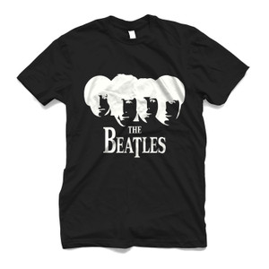 THE BEATLES BAND MEMBER FACE Men's T-Shirt THE BEATLES BAND MEMBER FACE Men's T-Shirt