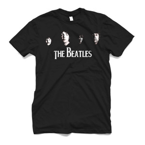 THE BEATLES BAND SILHOUETTE 2 Men's T-Shirt THE BEATLES BAND SILHOUETTE 2 Men's T-Shirt