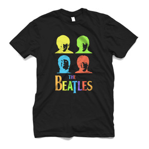 THE BEATLES MEMBER COLORFUL Men's T-Shirt THE BEATLES MEMBER COLORFUL Men's T-Shirt