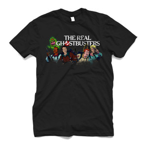 THE REAL GHOSTBUSTERS CHARACTERS Men's T-Shirt THE REAL GHOSTBUSTERS CHARACTERS Men's T-Shirt
