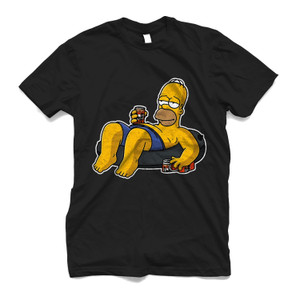 THE SIMPSONS DUFF DADDY BEER Men's T-Shirt THE SIMPSONS DUFF DADDY BEER Men's T-Shirt