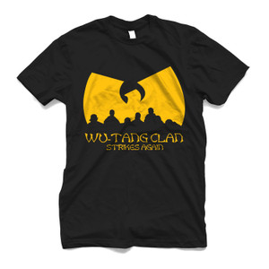 WU-TANG CLAN STRIKES AGAIN Men's T-Shirt WU-TANG CLAN STRIKES AGAIN Men's T-Shirt