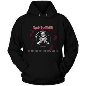 A MATTER OF LIFE AND DEATH IRON MAIDEN Hoodie A MATTER OF LIFE AND DEATH IRON MAIDEN Hoodie