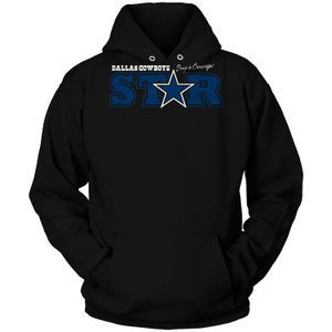DALLAS COWBOYS FOOTBALL DEEP IN COVERAGE Hoodie