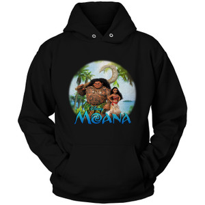 DISNEY MOANA MAUI CARTOON 2 Hoodie DISNEY MOANA MAUI CARTOON 2 Hoodie