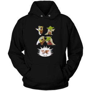 EWOK FUSION YODA FUNNY IS GREMLINS GIZMO MOGWAY PARODY Hoodie