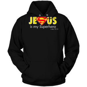 JESUS IS MY SUPERHERO 2 Hoodie