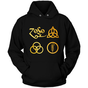LED ZEPPELIN ROCK BAND SYMBOL 2 Hoodie