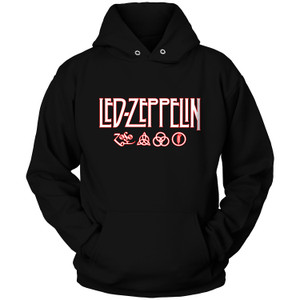 LED ZEPPELIN ROCK BAND SYMBOL Hoodie