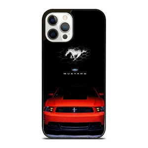 FORD MUSTANG CAR RED iPhone 12 Pro Case FORD MUSTANG CAR RED iPhone 12 Pro Case