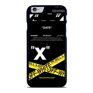 OFF WHITE X BACKGROUND iPhone 6 / 6S Case