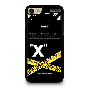 OFF WHITE X BACKGROUND iPhone 7 Case OFF WHITE X BACKGROUND iPhone 7 Case