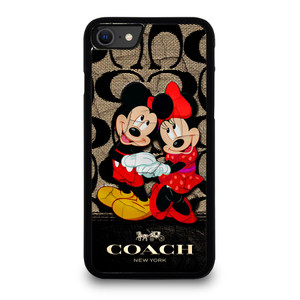 MICKEY MINNIE MOUSE COACH iPhone SE 2020 Case