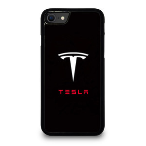 TESLA ELECTRIC CAR LOGO iPhone SE 2020 Case