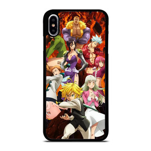 7 SEVEN DEADLY SINS DRAGON'S JUDGEMENT iPhone XS Max Case 7 SEVEN DEADLY SINS DRAGON'S JUDGEMENT iPhone XS Max Case