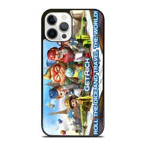 GET RICH GAME Travel The World iPhone 12 Pro Case GET RICH GAME Travel The World iPhone 12 Pro Case