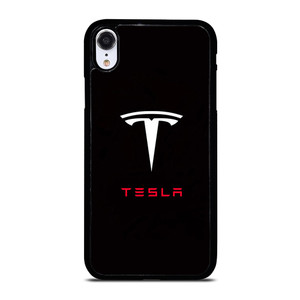 TESLA ELECTRIC CAR LOGO iPhone XR Case