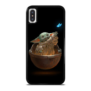 BABY YODA BUTTERFLY STAR WARS iPhone X / XS Case