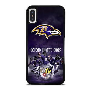 BALTIMORE RAVENS DEFEND iPhone X / XS Case