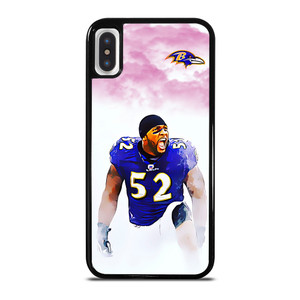 BALTIMORE RAVENS RAY LEWIS 52 iPhone X / XS Case BALTIMORE RAVENS RAY LEWIS 52 iPhone X / XS Case