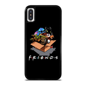 FRIENDS BABY YODA GROOT STITCH TOOTHLESS iPhone X / XS Case