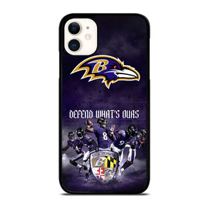 BALTIMORE RAVENS DEFEND iPhone 11 Case BALTIMORE RAVENS DEFEND iPhone 11 Case