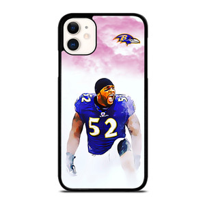 BALTIMORE RAVENS RAY LEWIS 52 iPhone 11 Case BALTIMORE RAVENS RAY LEWIS 52 iPhone 11 Case
