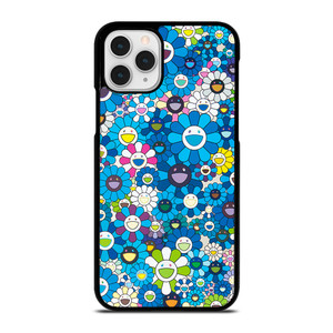 TAKASHI MURAKAMI BLUE FLOWERS iPhone 11 Pro Case