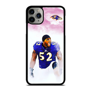 BALTIMORE RAVENS RAY LEWIS 52 iPhone 11 Pro Max Case BALTIMORE RAVENS RAY LEWIS 52 iPhone 11 Pro Max Case