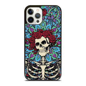 GRATEFUL DEAD SKELETON AND ROSES iPhone 12 Pro Case GRATEFUL DEAD SKELETON AND ROSES iPhone 12 Pro Case