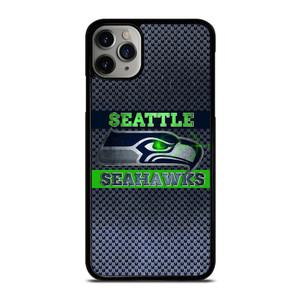 SEATTLE SEAHAWKS METAL LOGO iPhone 11 Pro Max Case SEATTLE SEAHAWKS METAL LOGO iPhone 11 Pro Max Case