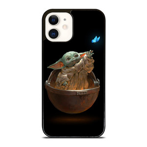 BABY YODA BUTTERFLY STAR WARS iPhone 12 Case BABY YODA BUTTERFLY STAR WARS iPhone 12 Case