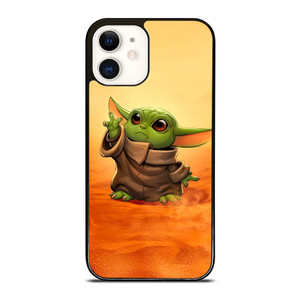 BABY YODA CARTOON STAR WARS iPhone 12 Case BABY YODA CARTOON STAR WARS iPhone 12 Case
