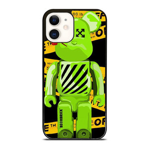 BEARBRICK X OFF WHITE 2 iPhone 12 Case BEARBRICK X OFF WHITE 2 iPhone 12 Case
