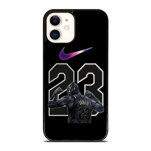 BLACK PANTHER LEBRON JAMES 23 iPhone 12 Case