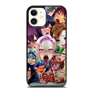 CUTE AHEGAO CHARACTERS iPhone 12 Case