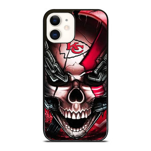 KANSAS CITY CHIEFS SKULL iPhone 12 Case