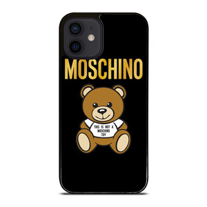 MOSCHINO TEDDY BEAR CUTE iPhone 12 Mini Case MOSCHINO TEDDY BEAR CUTE iPhone 12 Mini Case